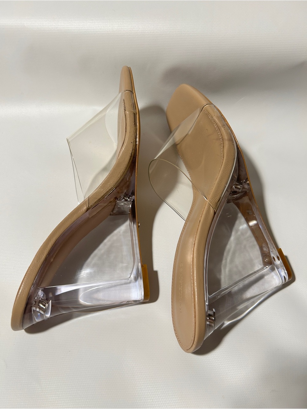 Tony Bianca Alessi Transparent Wedge Sandals - Picture 4 of 7